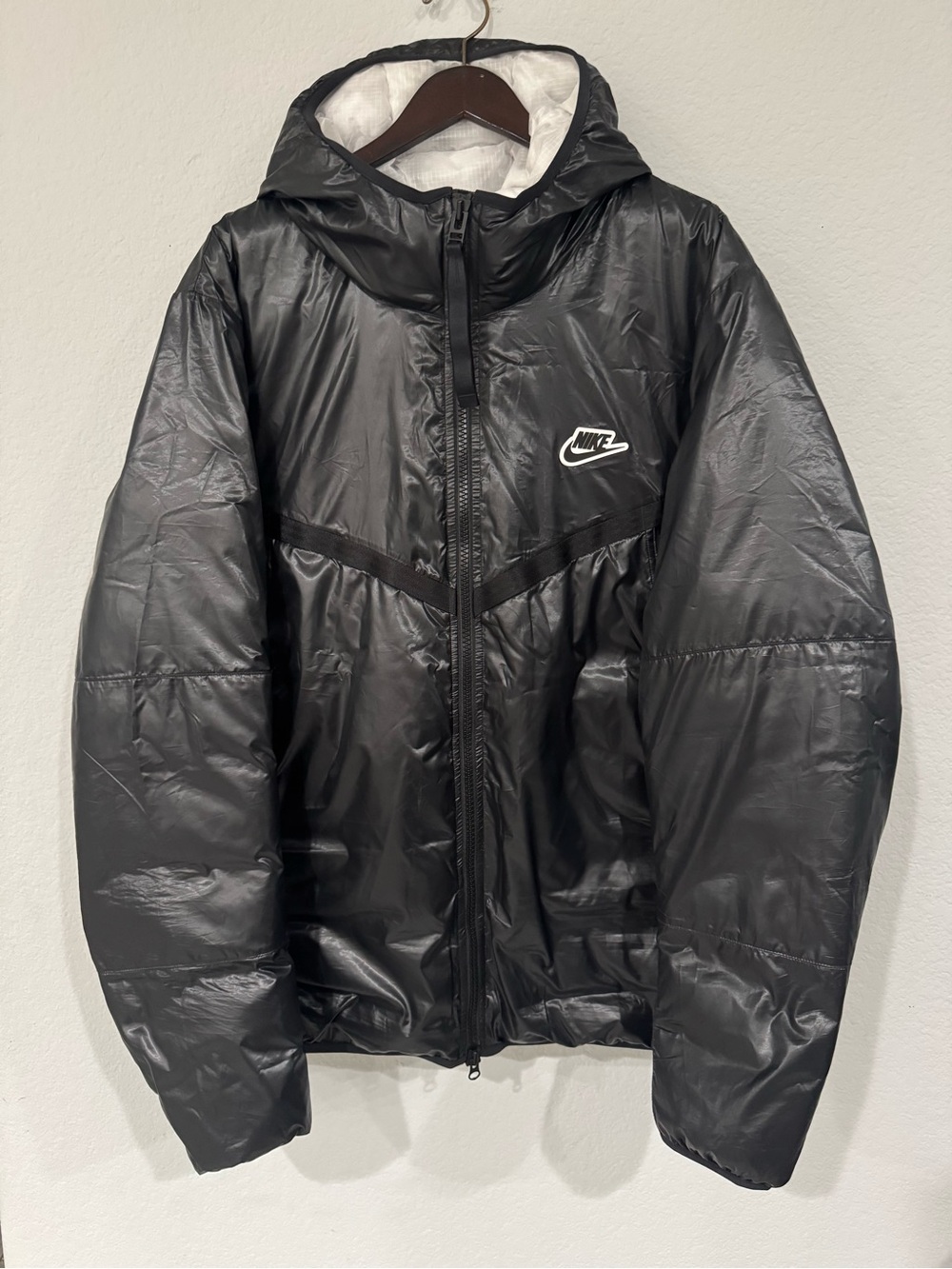 Nike Synthetic Fill Sportswear Windrunner Jacket Black CZ1508-010 Mens Size XXL